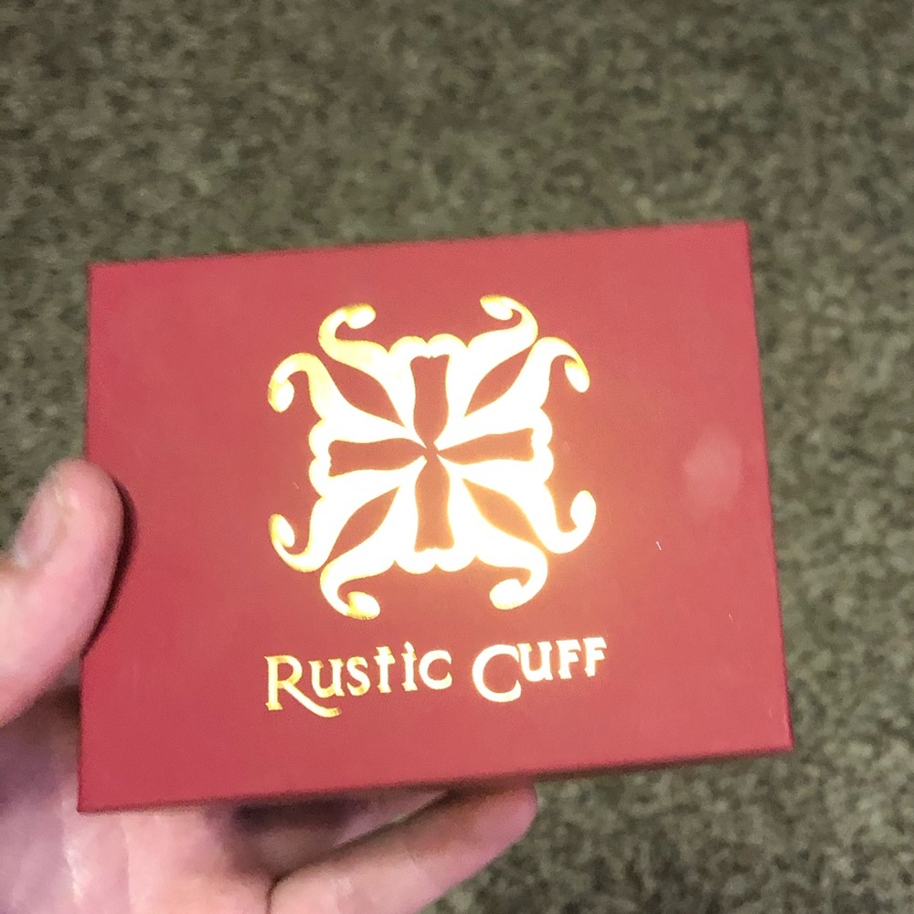 Two Small Rustic Cuff Bracelets - image 3